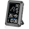 Image de Kienzle Funk DCF Wetterstation Kompakt, Station météo, Gris, Argent