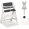 Image de Chaise haute Beta+ blanc complète