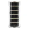 Image de Pack de 6 Bobines de Fil à Canette Sulky Pré-enroulé 120m - Gutermann : Fil à Broder de Haute Qualité pour Machine(...) - Noir
