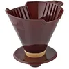 Image de Fackelmann Porte-filtre à café flexible 16x15 cm Marron PP / TPE