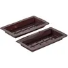 Image de 6x Zenker Moule en silicone Chocolat Dubaï, Moule à gâteau, Marron
