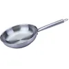 Image de Poêle 28 cm en inox 18/8 Fackelmann Ovalgriff