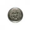 Image de Carte de 5 boutons Militaires argentés 18mm - Distrifil(...) - Argent - Aigle couronné