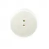 Image de Carte de 4 boutons stries blancs 19mm - Distrifil(...) -