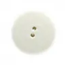 Image de Carte de 3 boutons stries blancs 23mm - Distrifil(...) -