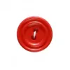 Image de Carte de 4 boutons ourlés rouge 18mm - Distrifil(...) -