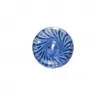 Image de Carte de 6 boutons Bleu transparent 14mm - Distrifil(...) -