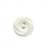 Image de Carte de 5 boutons chantilly blanc 15mm - Distrifil(...) -