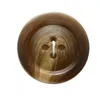 Image de Carte de 3 boutons chinés marron 25mm - Distrifil(...) -
