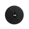 Image de Carte de 3 boutons classique noir 23mm - Distrifil(...) -