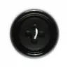 Image de Carte de 3 boutons cerclés noirs 25mm - Distrifil(...) -