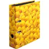 Image de Herlitz, Classeur, Classeur à motif citron, DIN A4, largeur du dos : 80 mm Classeur à fentes, couverture raffinée avec (A4, 80 mm, 1 pcs)