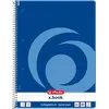Image de Herlitz, Cahier + bloc-notes, 306423 Carnet de notes (A4, À rayures, Non contraignant)