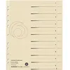 Image de herlitz Intercalaires, A4 extra large, en carte lustrée