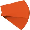 Image de Herlitz, Classeur : accessoires, Intercalaires 10.5 x 24 cm, 100 pcs - orange
