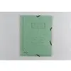 Image de Herlitz - chemise à élastiques, format a4, carton-colorspan, vert, 3 rabats, élastique 10843894