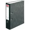 Image de Herlitz, Classeur, Classeur maX.file nature pocket, noir Largeur de dos : 80 mm, avec papier marbré noir nuageux- (A4, 80 mm, 1 pcs)