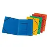 Image de Herlitz, Porte-documents, Chemise à rabats easyorga, A4, carton Colorspank couleur 3 rabats, 2 élastiques pratiques, sch (A4, 10x)