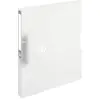 Image de Herlitz, Classeur, Classeur à anneaux easy orga to go, A4, 2 anneaux, blanc transp. Mécanisme D-Combi, largeur du dos (A4, 27 mm)