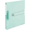 Image de Herlitz, Classeur, Classeur à anneaux easy orga to go Pastell, A4, 2 anneaux, menthe-transparent, Série Pastell (A4, 38 mm, 1 pcs)