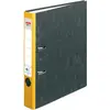 Image de Herlitz, Classeur, Chemise maX.file nature, largeur du dos : 50 mm, dos jaune, avec couverture en papier marbré noir. (A4, 50 mm, 1 pcs)