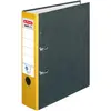 Image de Herlitz, Classeur, Chemise maX.file nature, largeur du dos : 80 mm, dos jaune, avec couverture en papier marbré noir. (A4, 80 mm, 1 pcs)