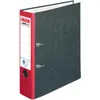 Image de Herlitz, Classeur, Chemise maX.file nature, largeur du dos : 80 mm, dos rouge, avec couverture en papier marbré noir. (A4, 80 mm, 1 pcs)