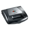 Image de SEVERIN SA 2968 - Grille-sandwich / gaufrier / grill - 1 kWatt - noir/chrome