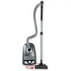 Image de SEVERIN S'POWER BC 7045 snowwhite - Aspirateur - traineau - sac - gris platine/rouge grenat