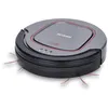 Image de SEVERIN chill RB 7025 - Aspirateur - robot - sans sac - gris platine/rouge grenat/noir