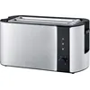 Image de Grille-pains 2 fentes 1400w inox/noir Severin at2590