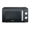 Image de SEVERIN MW 7761 - Four micro-ondes monofonction - 20 litres - 800 Watt - noir mat/inox