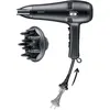 Image de Seche-cheveux avec câble rétractable - SEVERIN - HT 0165 - Diffuseur & Concentrateur - 2100 W - 3 niveaux de température - Noir