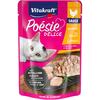 Image de 23x85g Vitakraft Poésie Délice Poulet nourriture pour chats humide