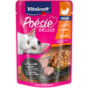 Image de 23x85g Vitakraft Poésie Délice Dinde humide