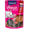 Image de 23x85g Vitakraft Poésie Délice boeuf nourriture pour chats humide