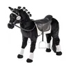 Image de Happy People Cheval de dressage avec son noir 81x50 cm