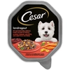 Image de Mégapack Cesar 14 x 150 g pour chien - Ragoût boeuf, pâtes, carottes