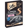 Image de 8x12g Sheba Creamy Snacks saumon - Friandises pour chat