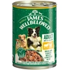 Image de 6 x 400 g James Wellbeloved Adult Hypoallergenic agneau, poulet en pâté nourriture humide pour chien