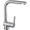 Image de Schütte, Robinetterie de cuisine, Robinet Cuisine LONDON Robinet d'évier Chrome Extractible Pivotant 79700