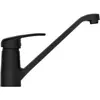 Image de Schütte, Robinetterie de cuisine, Robinet Cuisine GRANDE Robinet d'évier Noir mat Pivotant 77266