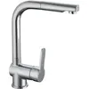 Image de Schütte, Robinetterie de cuisine, Robinet Cuisine LONDON Robinet d'évier Chrome Extractible Pivotant 79700
