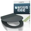 Image de Abattant WC extra fin en duroplast SLIM avec frein de chute Anthracite