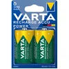 Image de Piles rechargeables Ni-MH Accu Power 2x1,5 V LR20 3000 mAh VARTA 56720101402