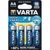 Image de Varta High Energy - Batterie 4 x type AA - Alcaline