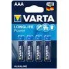 Image de Varta High Energy - Batterie 4 x AAA - Alcaline - 1220 mAh