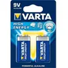 Image de Varta LONGLIFE Power 9V Bli 2 Pile 6LR61 (9V) alcaline(s) 580 mAh 9 V