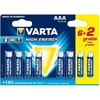 Image de Varta High Energy 6+2 - Batterie 8 x AAA - Alcaline