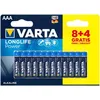 Image de Pile varta alcaline"high energy", micro (aaa), 8+4 gratuit